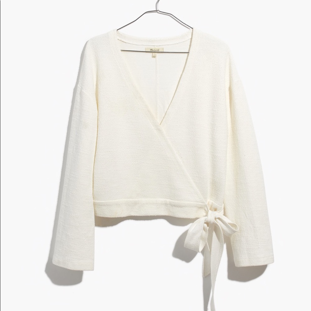 NWT madewell wrap top